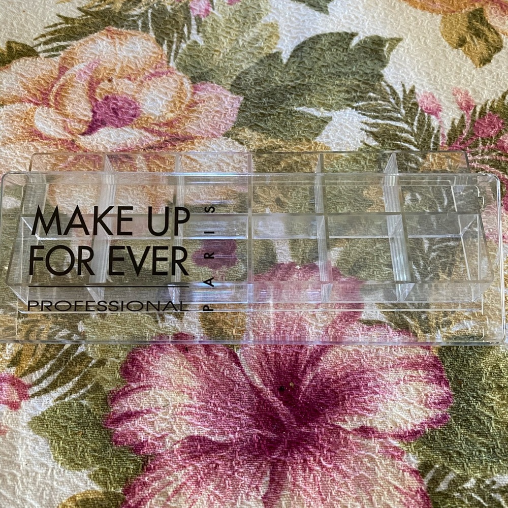 Makeup Forever plastic depotting palette.